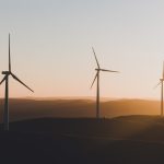Three Windmil Power In The Afternoon